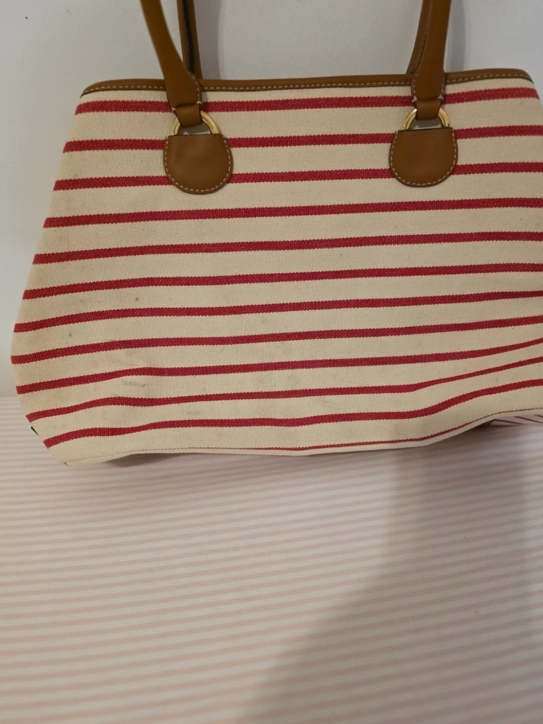 Lauren Ralph Lauren Striped Tote Bag - photo 2