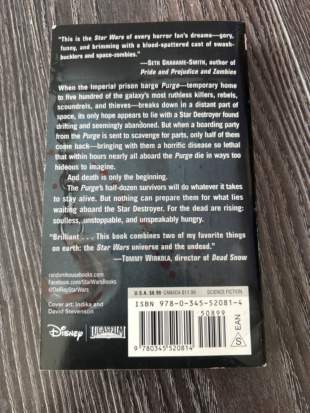 ⚽️Star Wars Legends Death Troopers Novel - photo 3