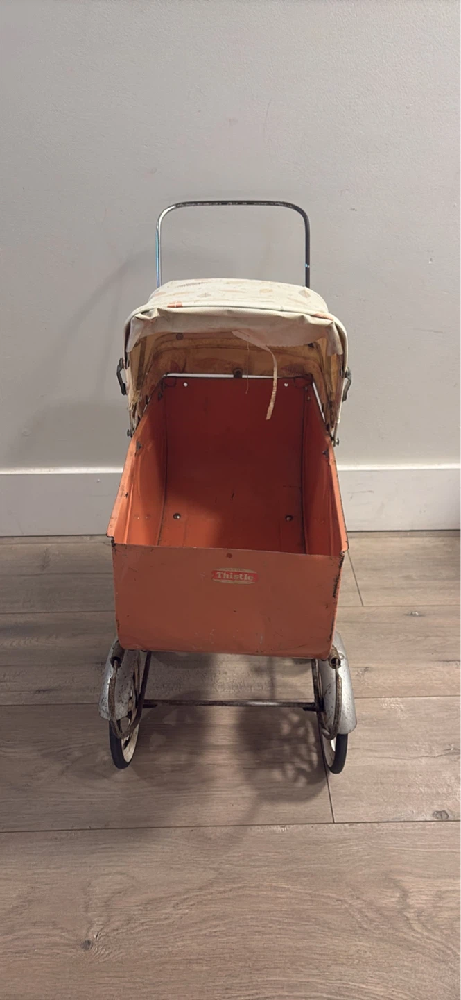 Vintage Thistle Toy Stroller - photo 2