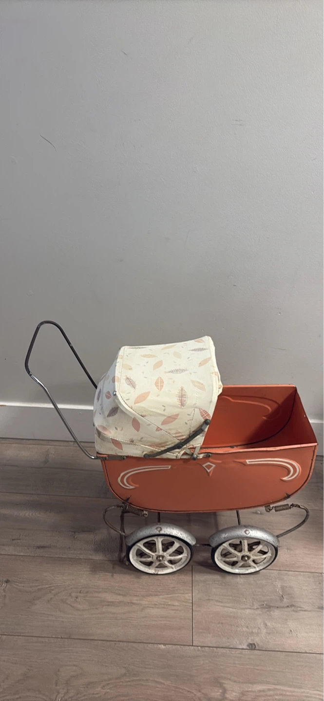 Vintage Thistle Toy Stroller - photo 5