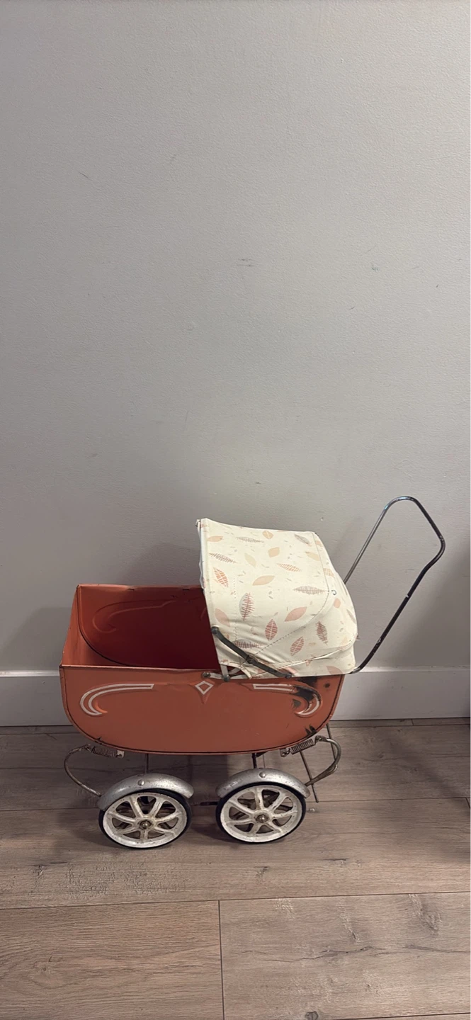 Vintage Thistle Toy Stroller