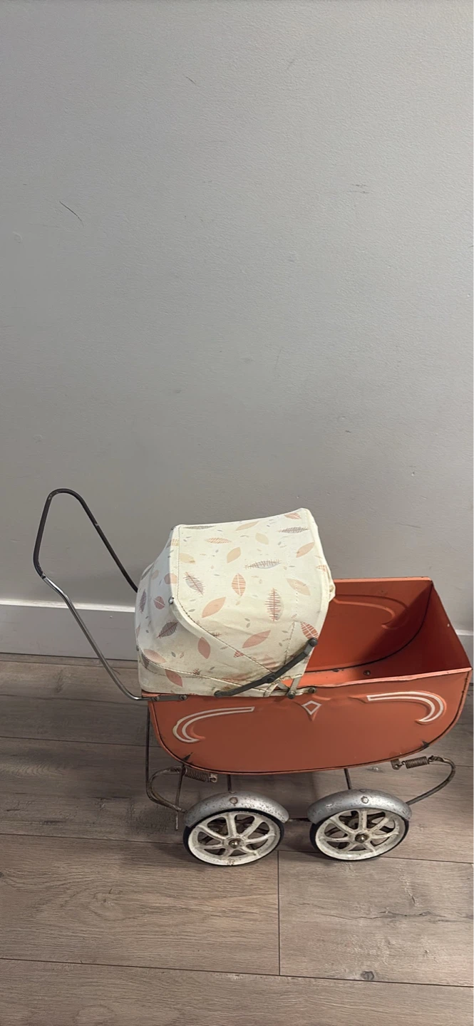 Vintage Thistle Toy Stroller - photo 4