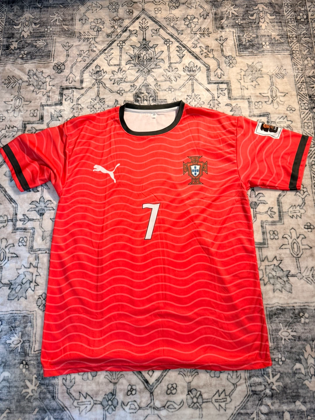 Portugal Ronaldo #7 Soccer Jersey | Medium