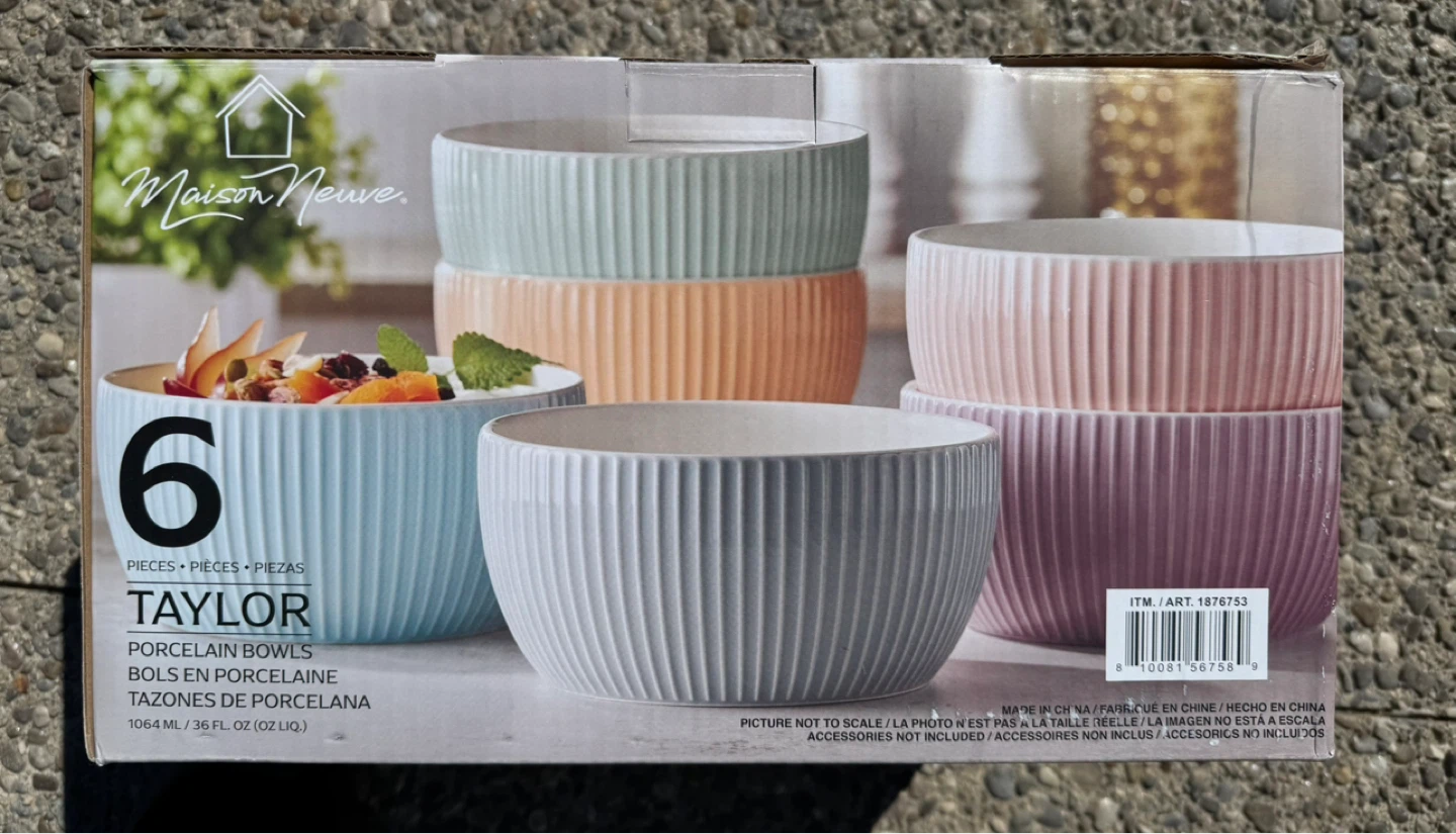Porcelain Bowls Set of 6 - photo 2