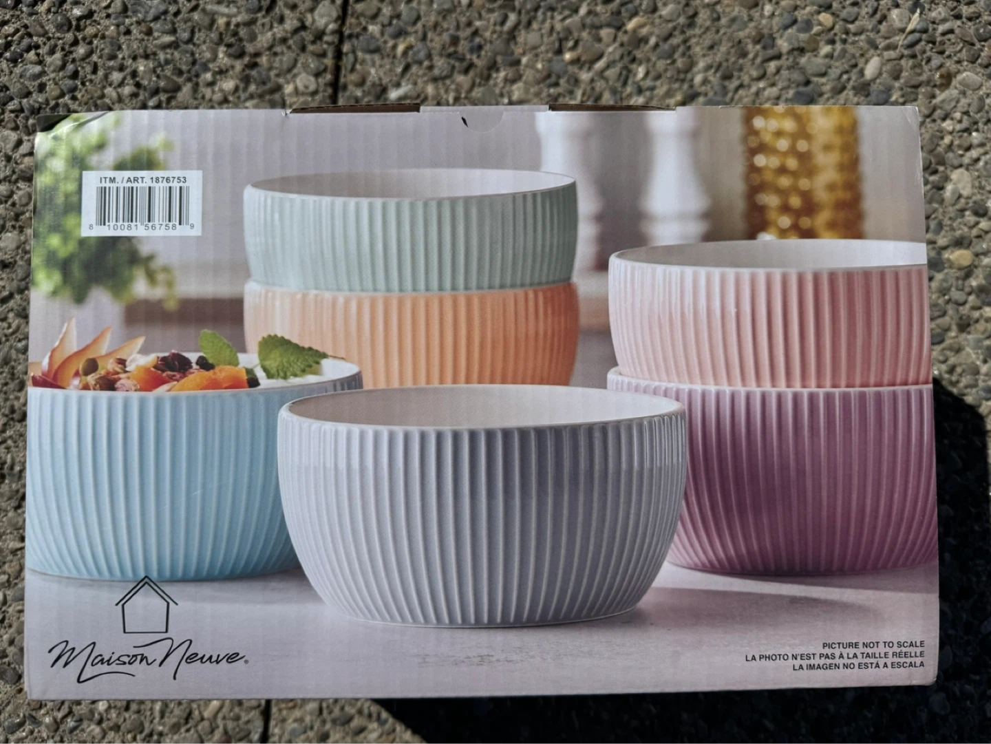Porcelain Bowls Set of 6