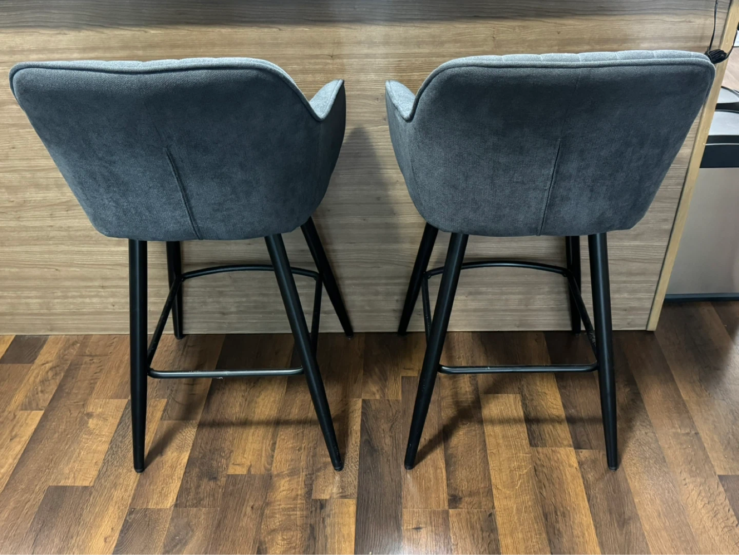 Grey Bar Stools - photo 4