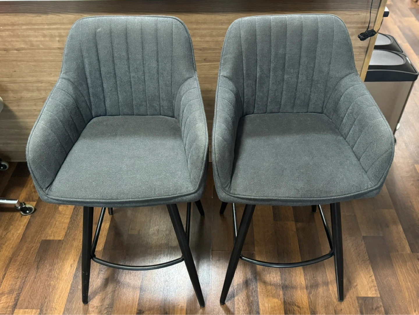 Grey Bar Stools