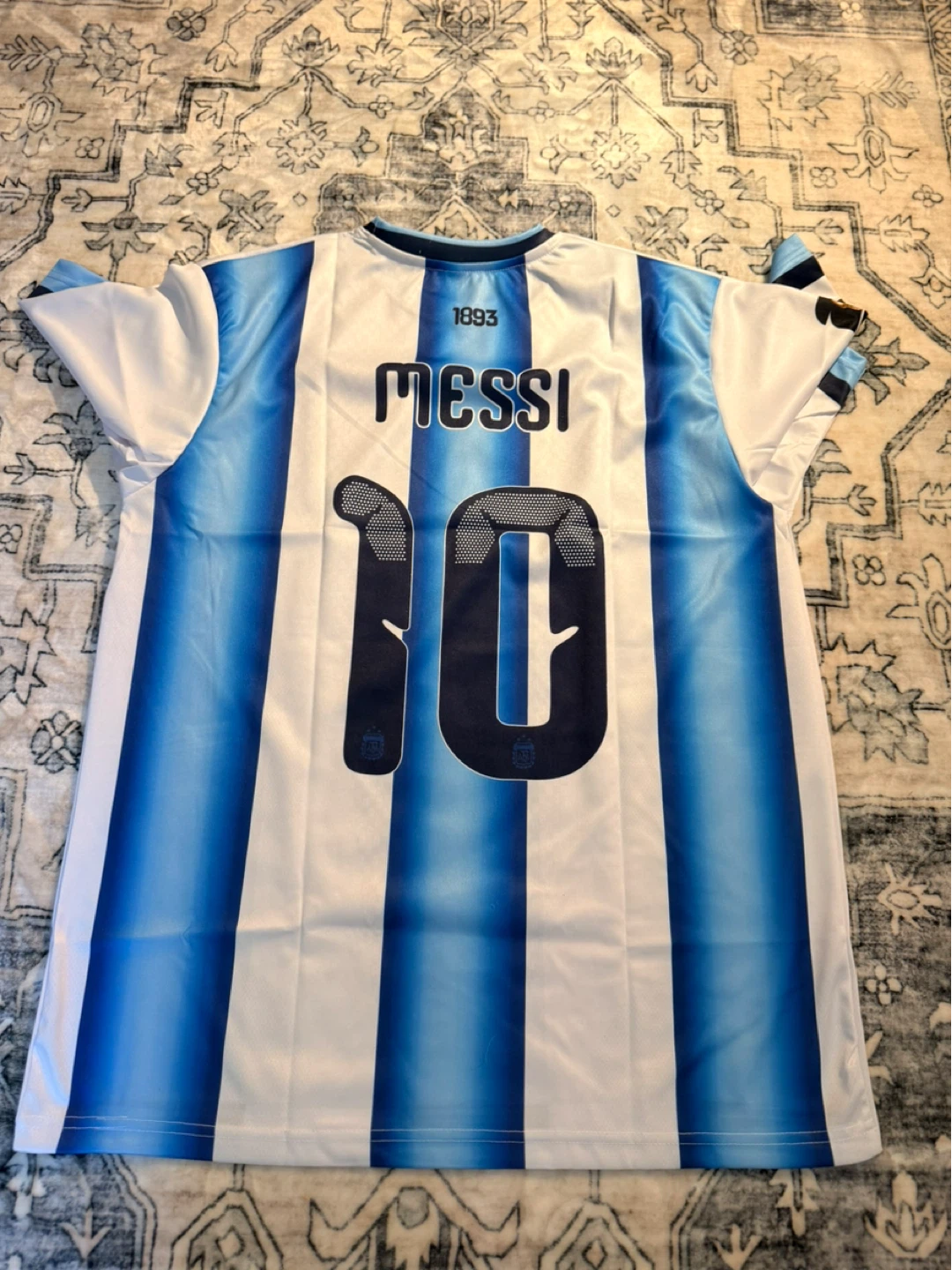 Men's Argentina Messi 10 Soccer Jersey | medium size - photo 2