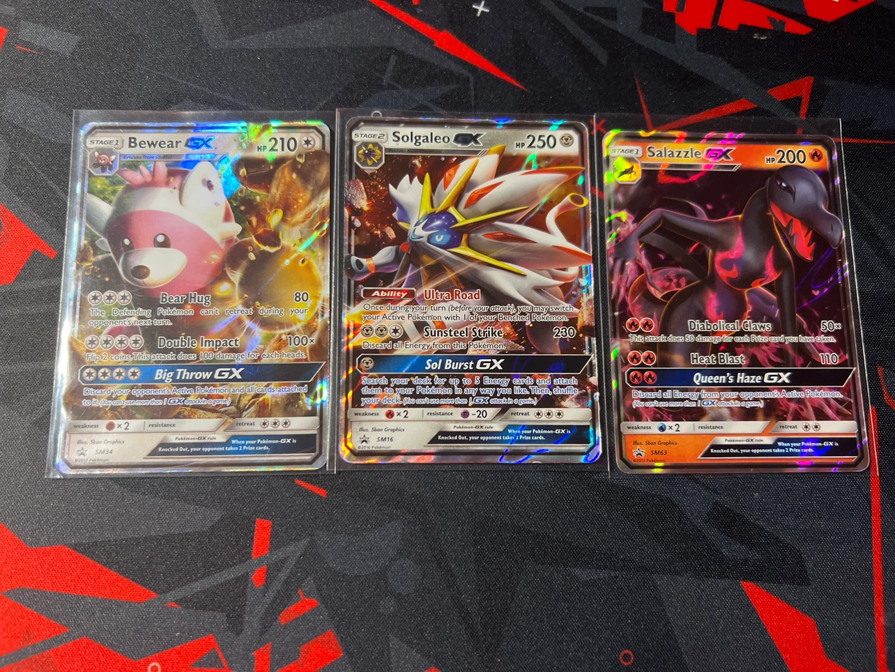 16 Pokemon Card GX/EX Bundle Rough to Near Mint Condition - photo 3