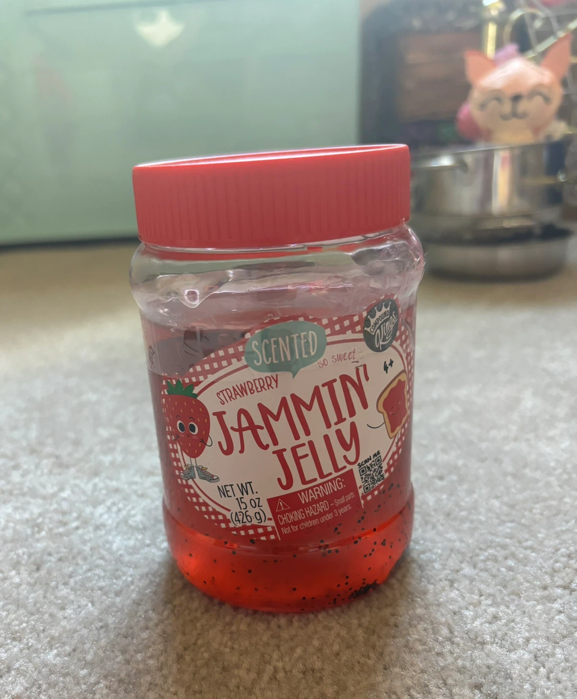 Scented Strawberry Jammin' Jelly