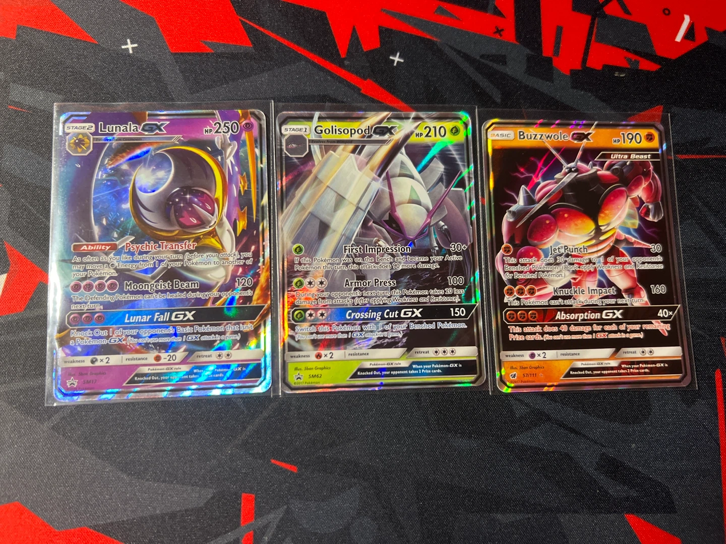 16 Pokemon Card GX/EX Bundle Rough to Near Mint Condition