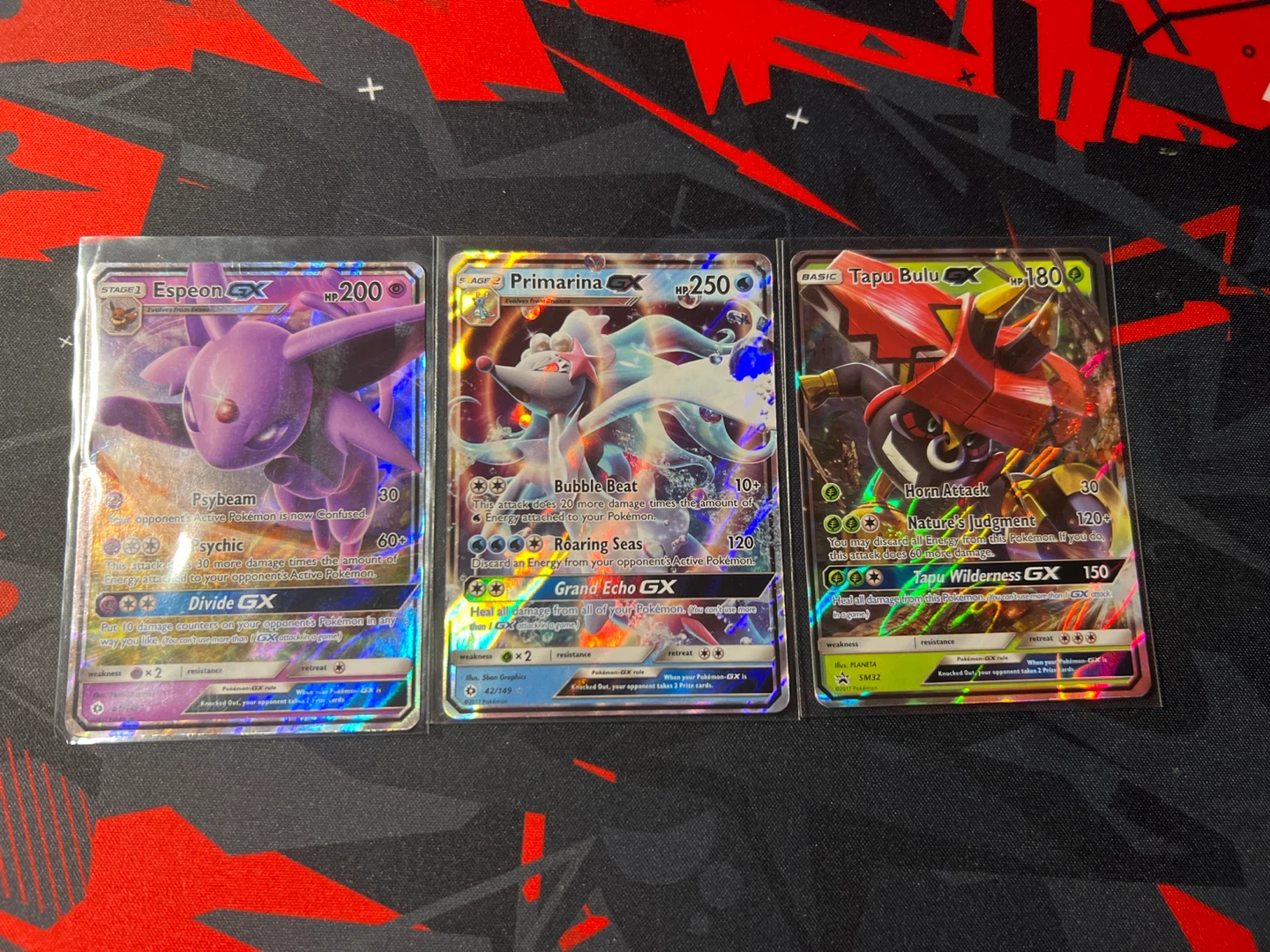 16 Pokemon Card GX/EX Bundle Rough to Near Mint Condition - photo 2