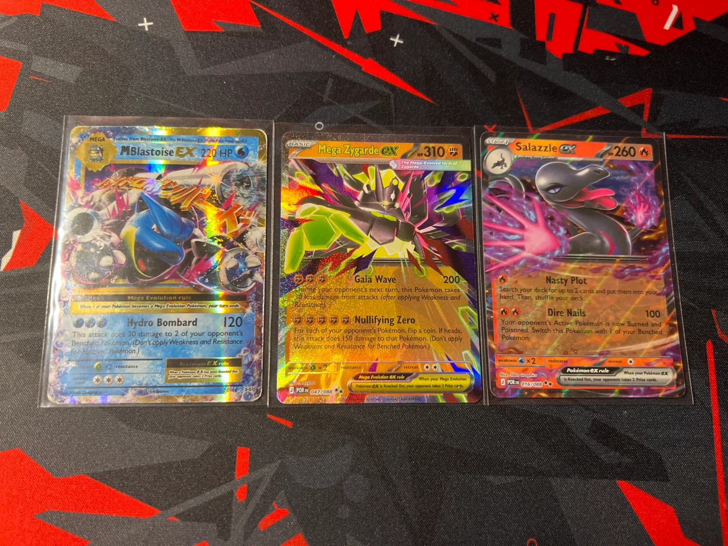 16 Pokemon Card GX/EX Bundle Rough to Near Mint Condition - photo 4