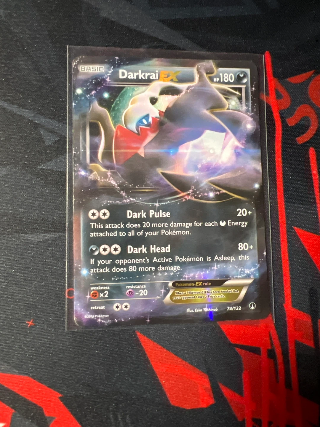 Two GX, Two EX Rough Condition Pokemon Cards - photo 4