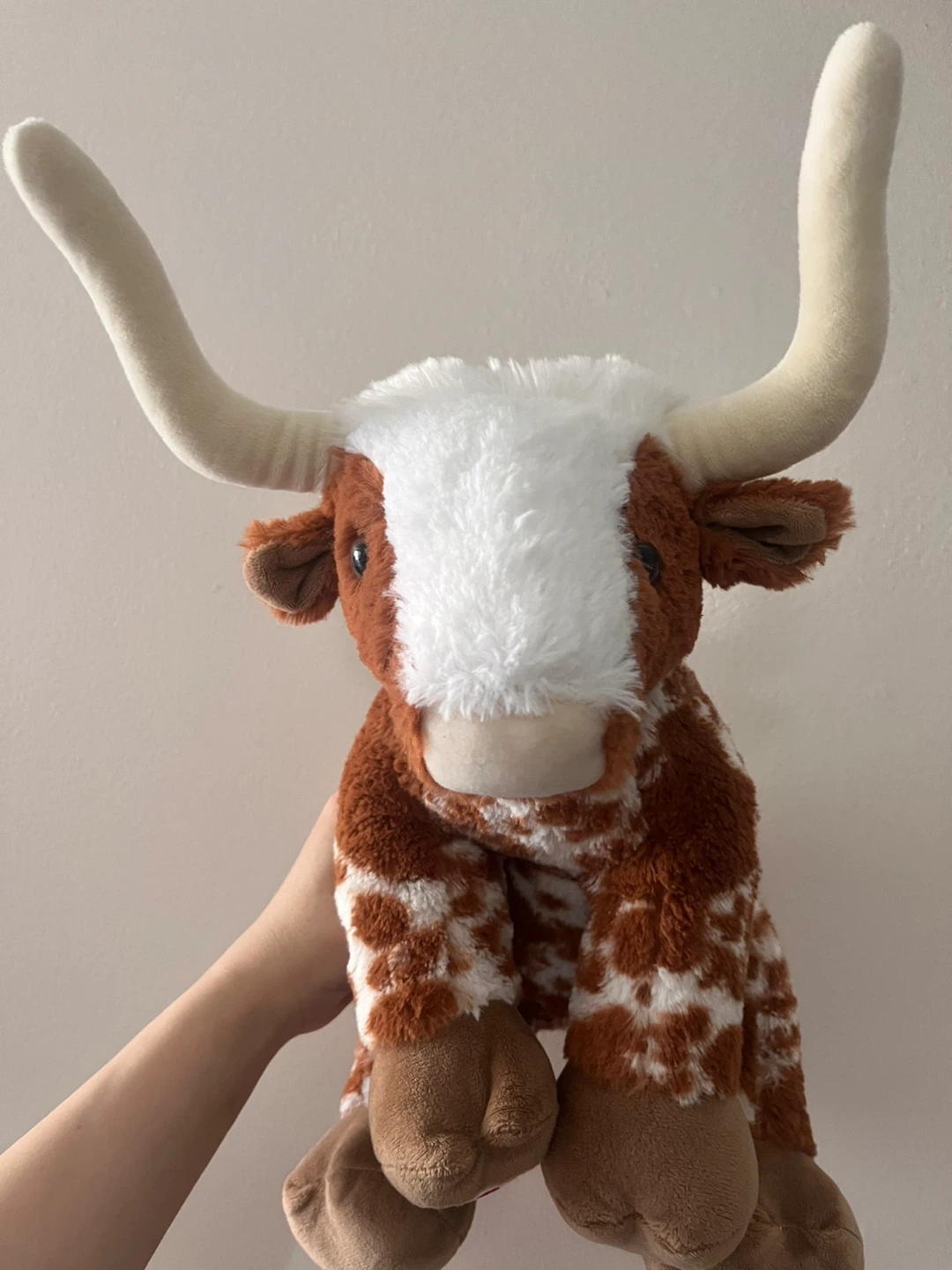 Build-A-Bear Workshop Longhorn Bull Plush ⚽️