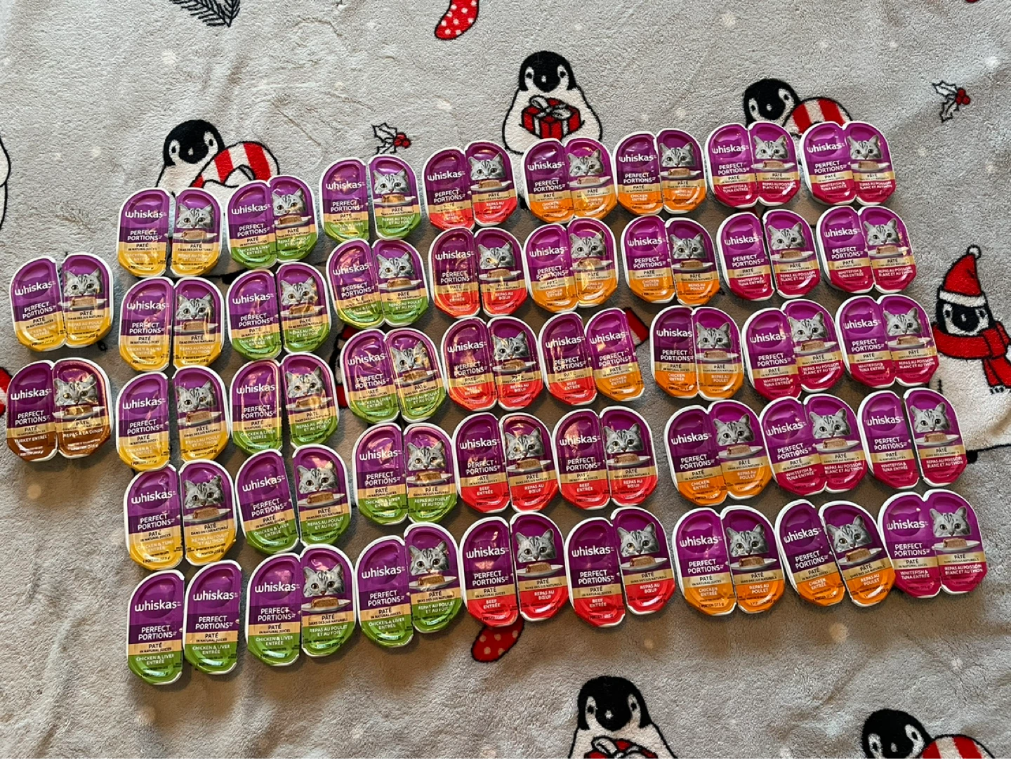 84 Portions Wet Cat Food Lot