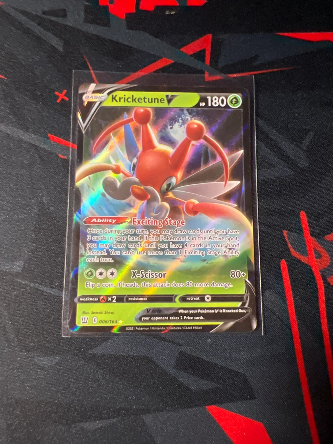 7 Pokemon V Trading Cards Mint If not Near Mint Condition - photo 5