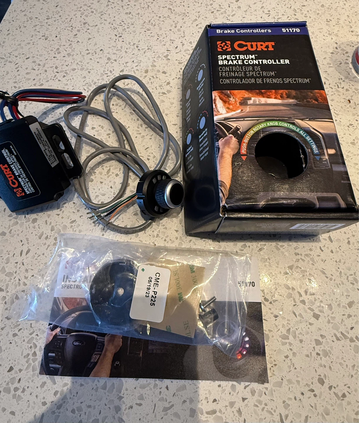 CURT Spectrum 51170 Brake Controller