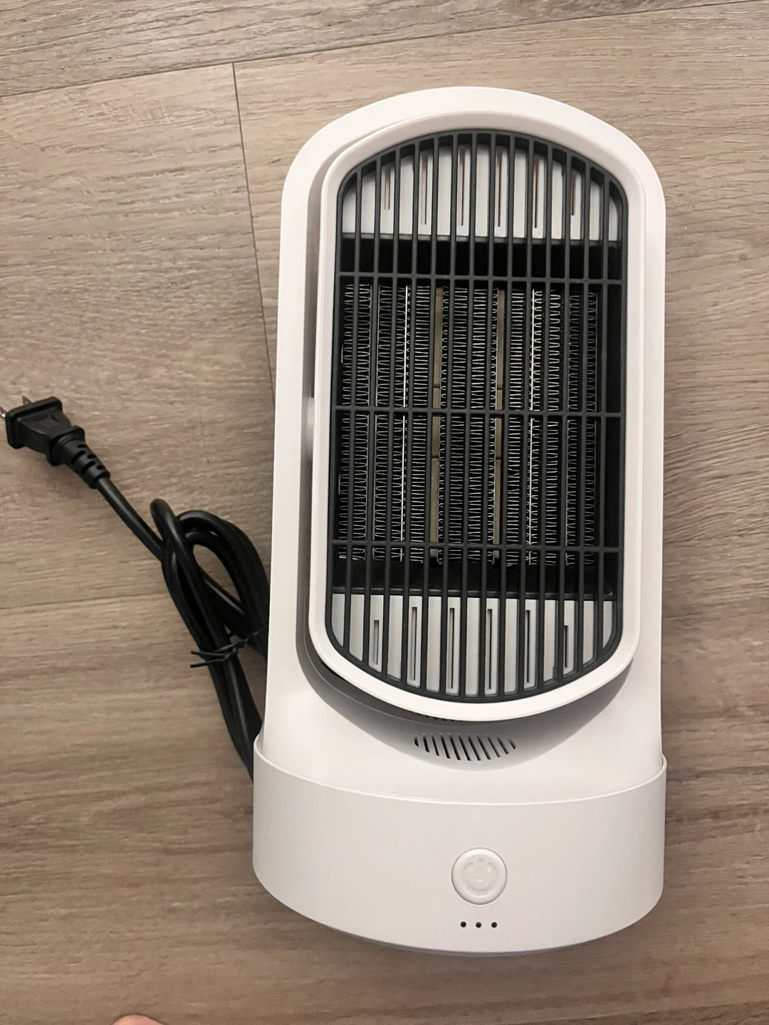 White Portable Electric Heater ⚽️ - photo 2