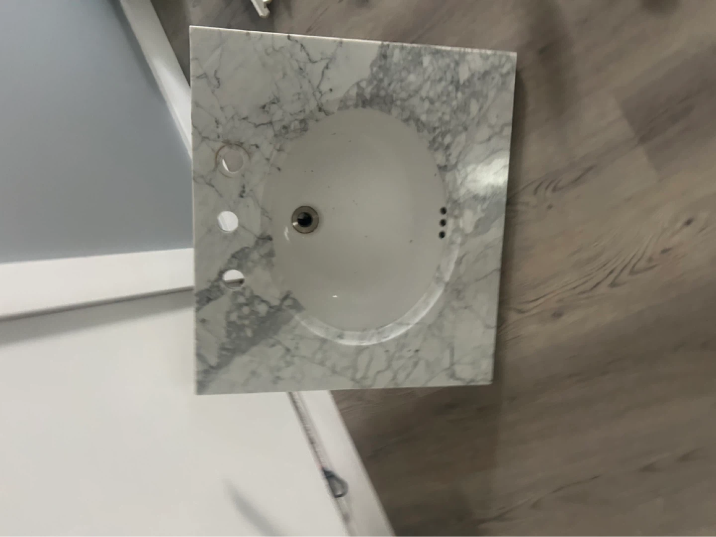Marble Vanity Top with Undermount Sink