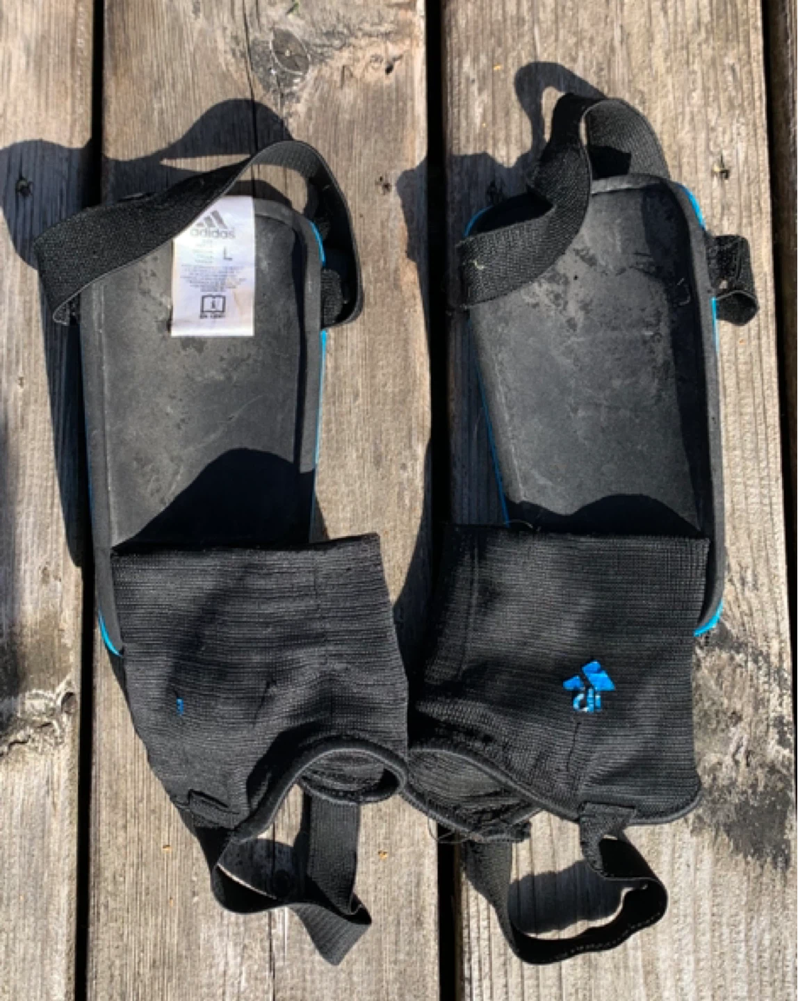 Adidas Soccer Shin Guards - Youth Size Large ⚽️ - photo 2