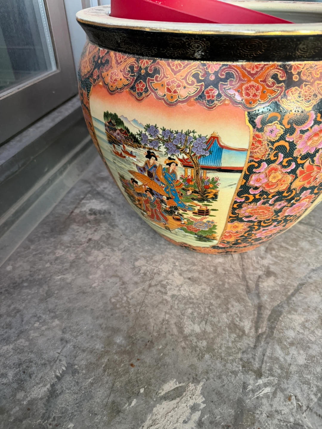 Large Decorative Ceramic Planter Pot - photo 3