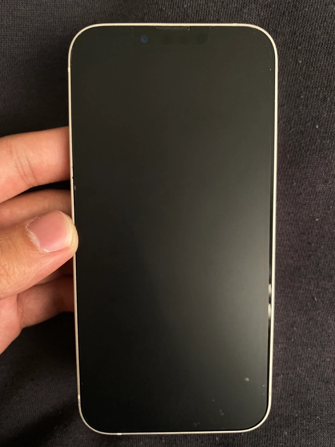 Apple iPhone 13 Original New Front but Cracked Back - White - photo 2