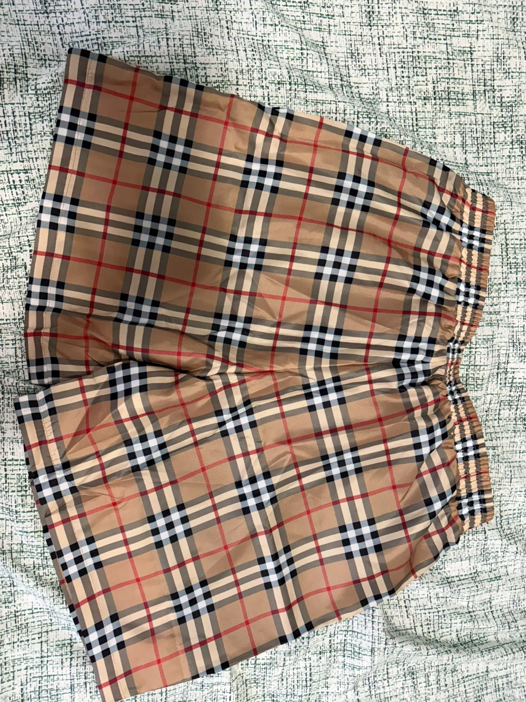 Burberry Check Swim Shorts Size M