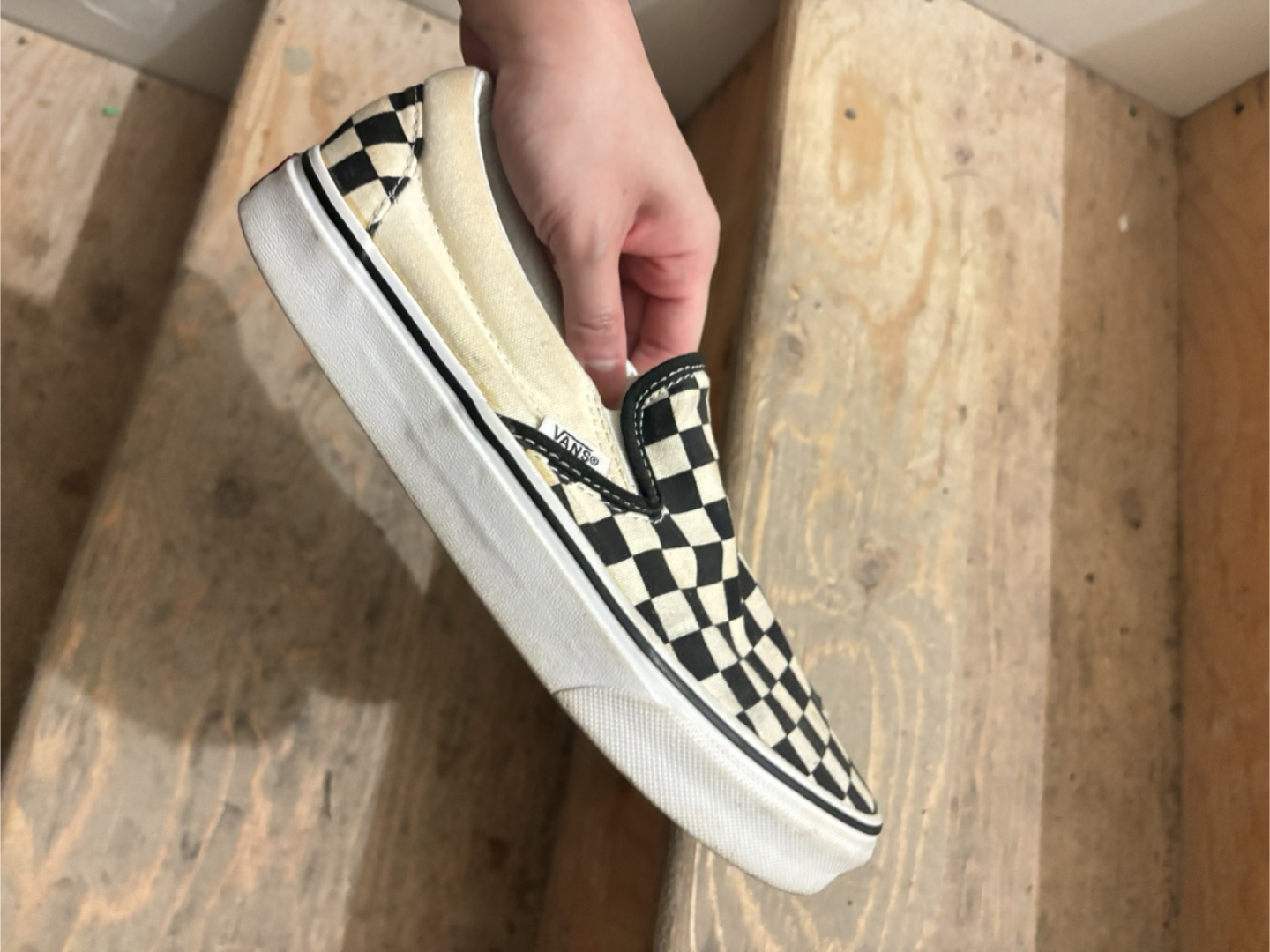 Vans Checkerboard Slip-Ons - Women’s Size 7 - photo 3