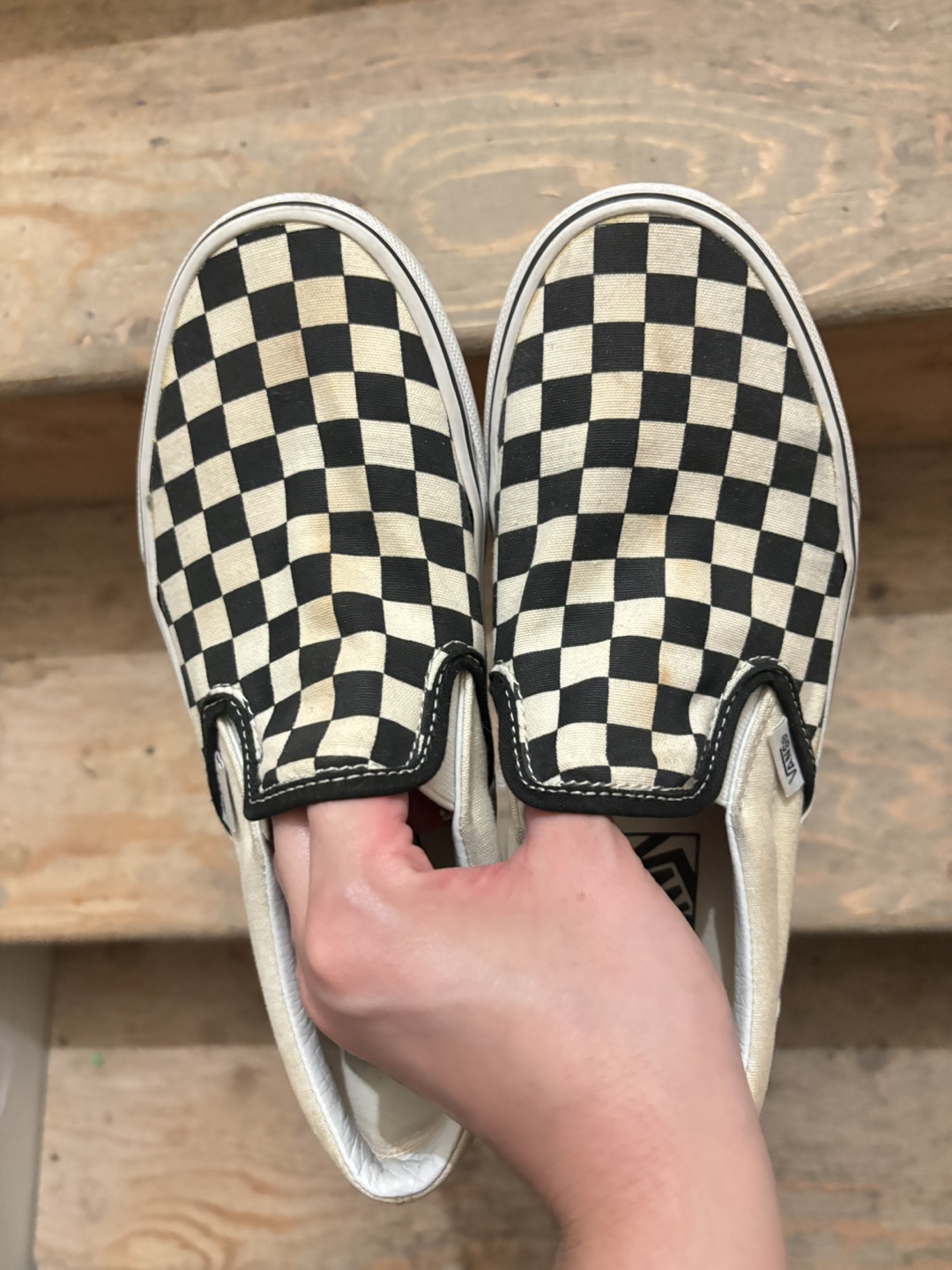 Vans Checkerboard Slip-Ons - Women’s Size 7 - photo 4