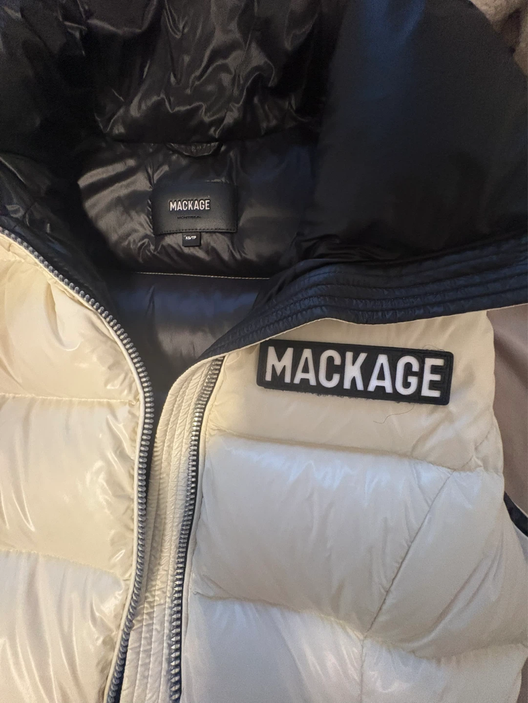 Mackage Puffer Vest Cream XS/TP - photo 4