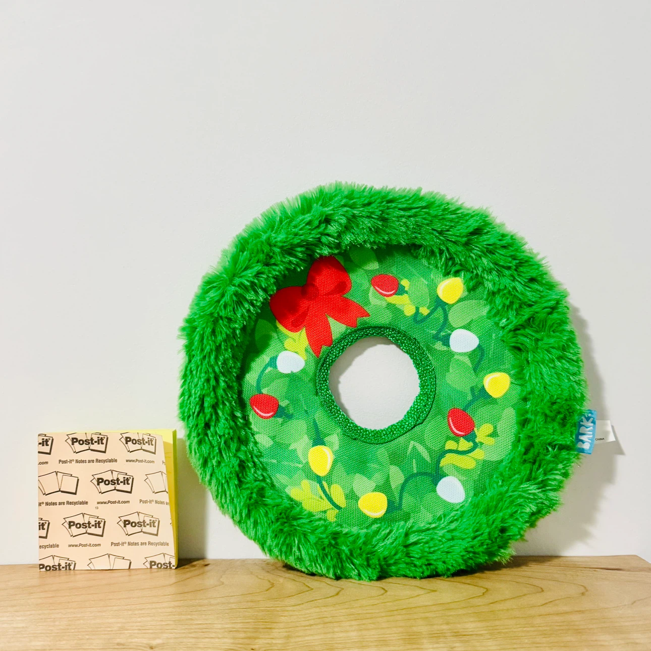 Holiday Wreath Disc Dog Toy from Barkbox - Brand New ⚽️