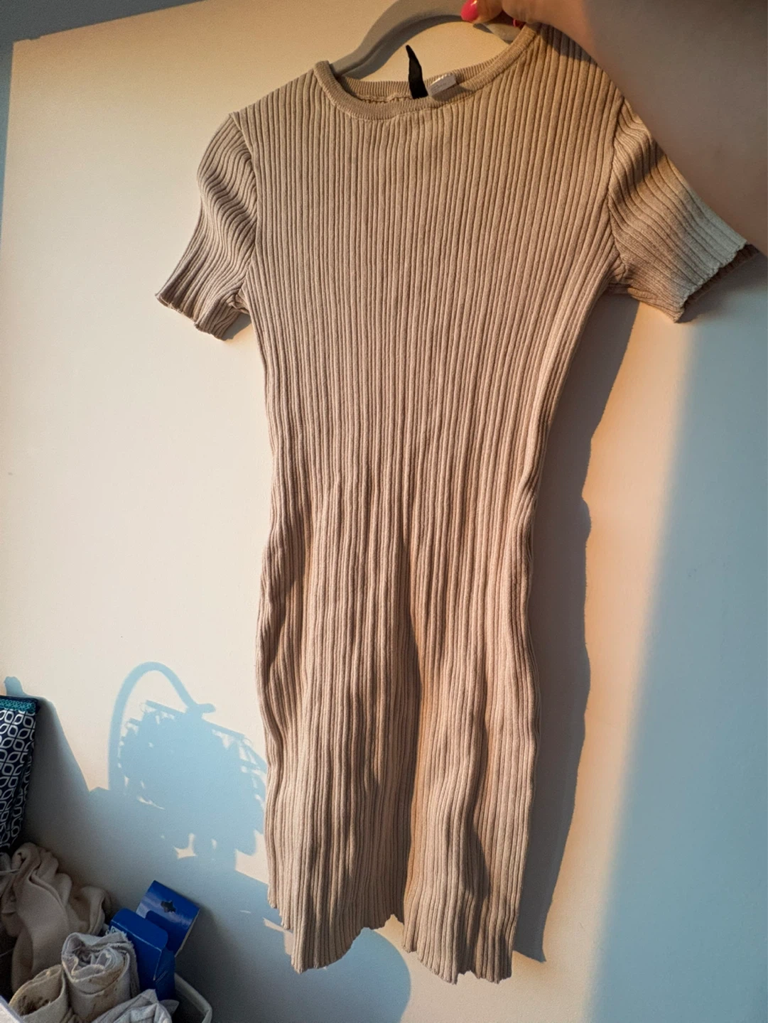 Gently Used Once - Beige H&M mini dress - photo 3