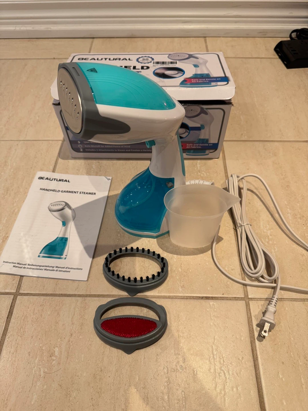 BEAUTURAL Handheld Garment Steamer