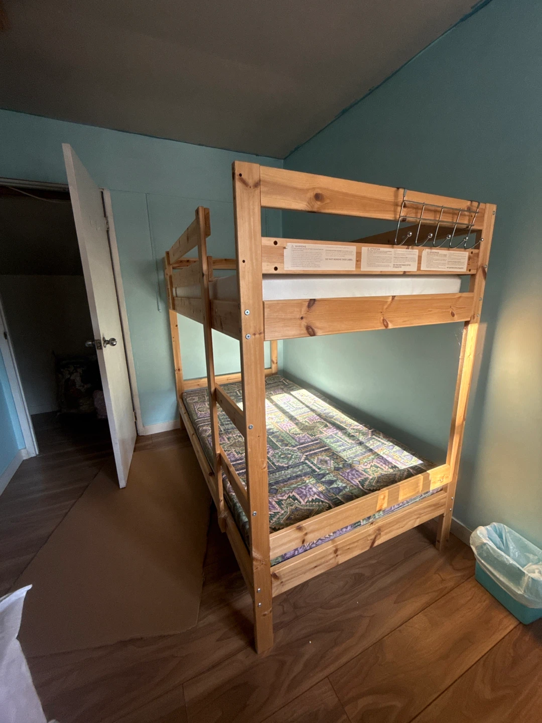 IKEA Mydal Wooden Bunk Bed