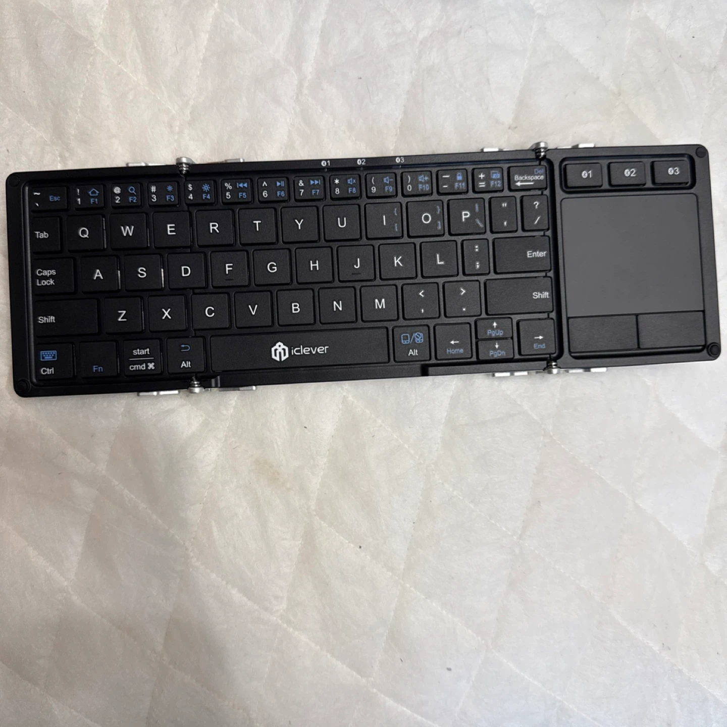 iClever Tri-folding Wireless Keyboard with Touchpad IC-BK08 - photo 5