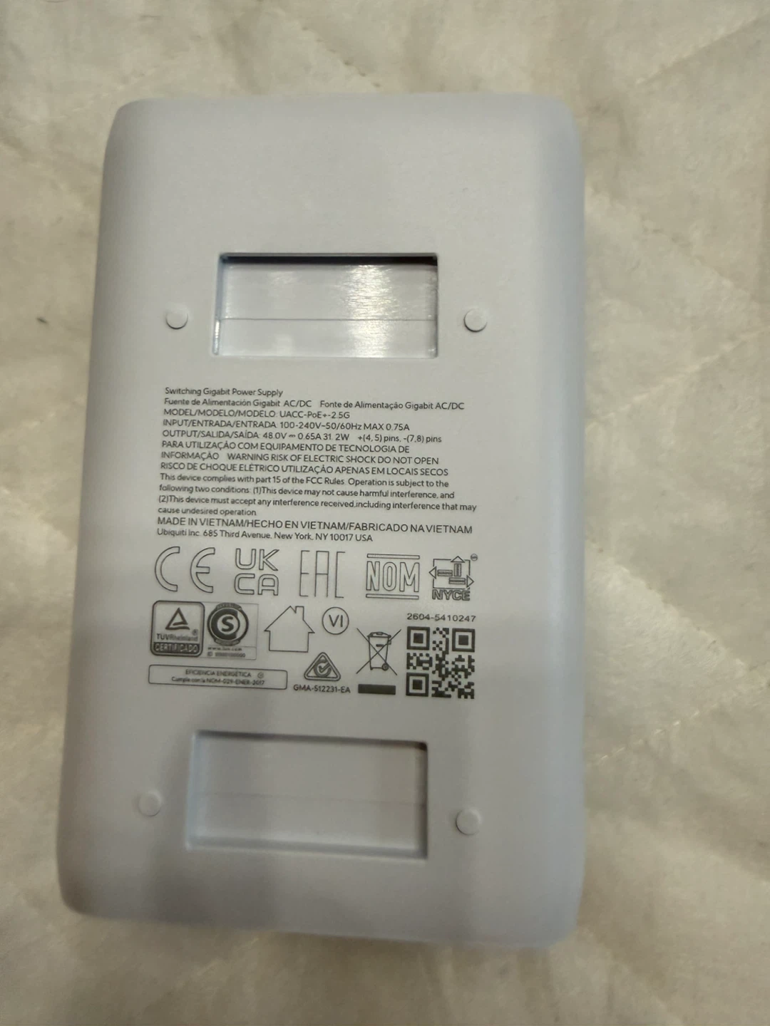 Ubiquiti PoE Injector UACC-PoE-25G - photo 2