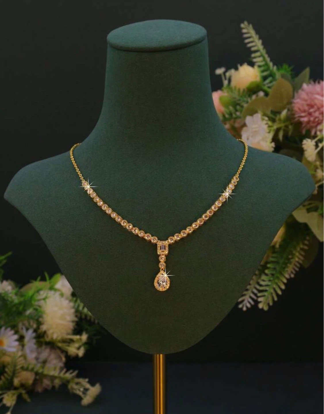 5pcs Gold Plated Elegant Luxury look | Wedding, Engagement💍 - photo 2