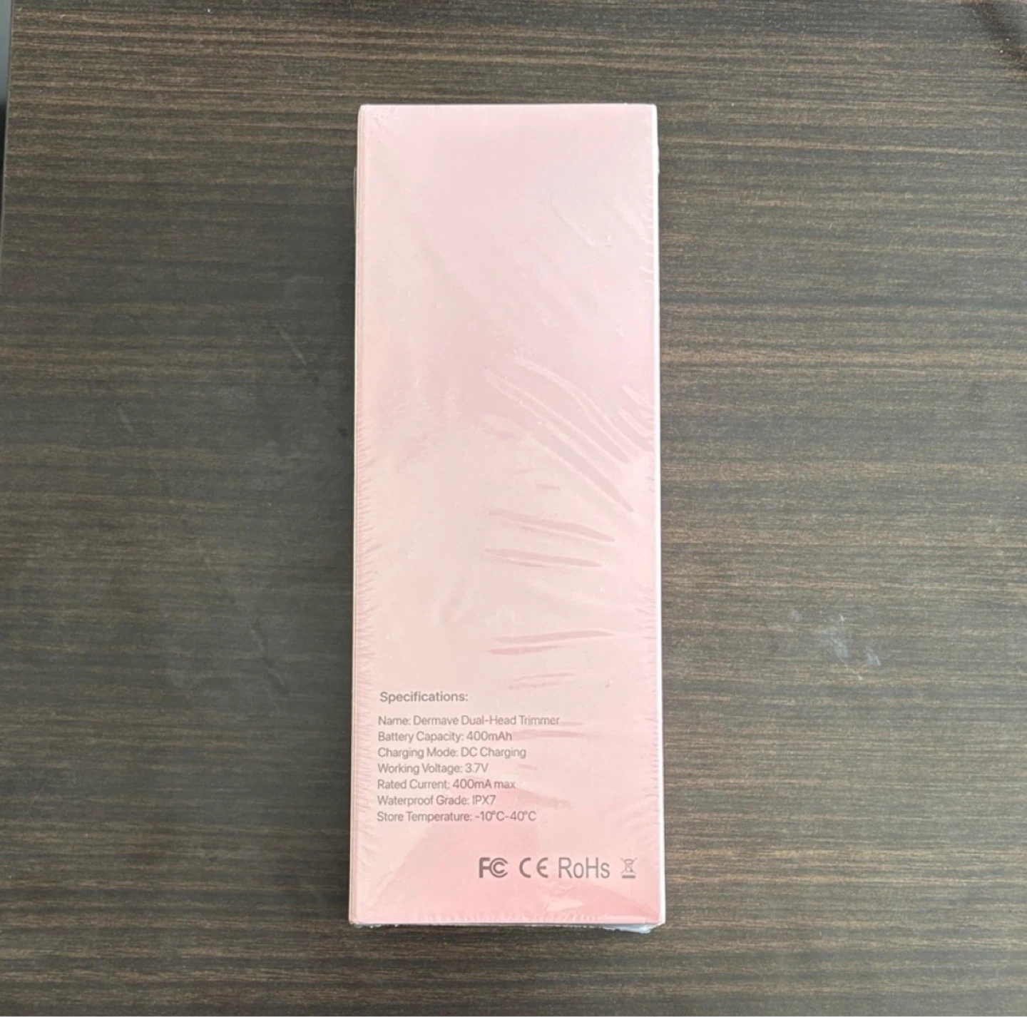 DERMAVE Pink Trimmer 2.0 2-in-1 Women’s Grooming Kit - photo 3
