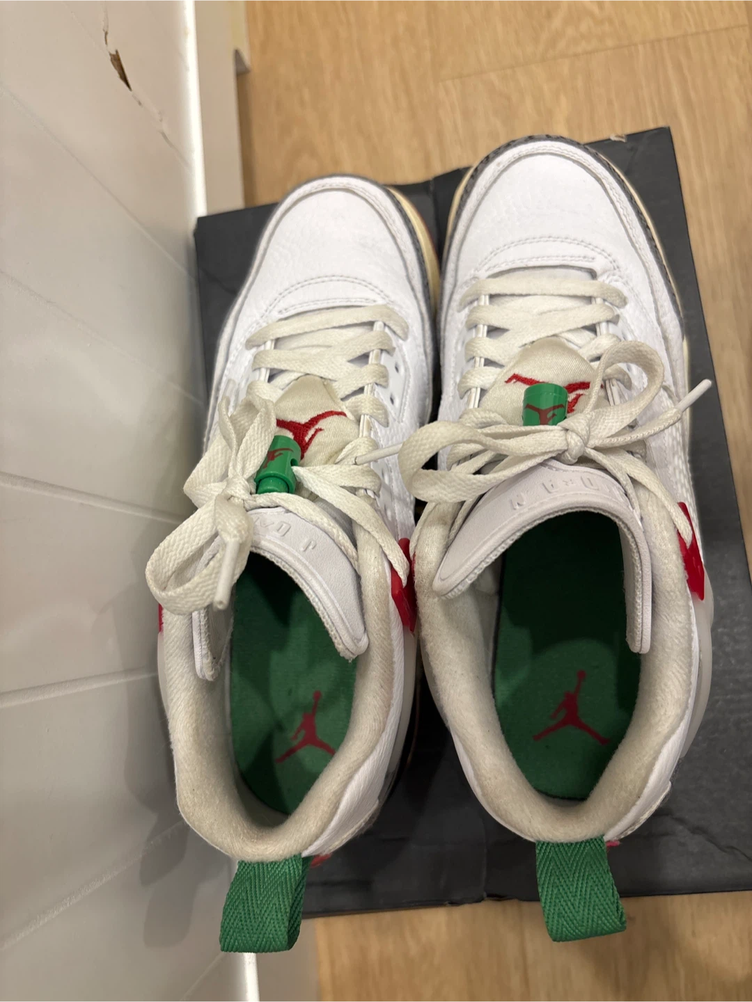 Jordan 3 SE Canvas Sneakers - photo 2