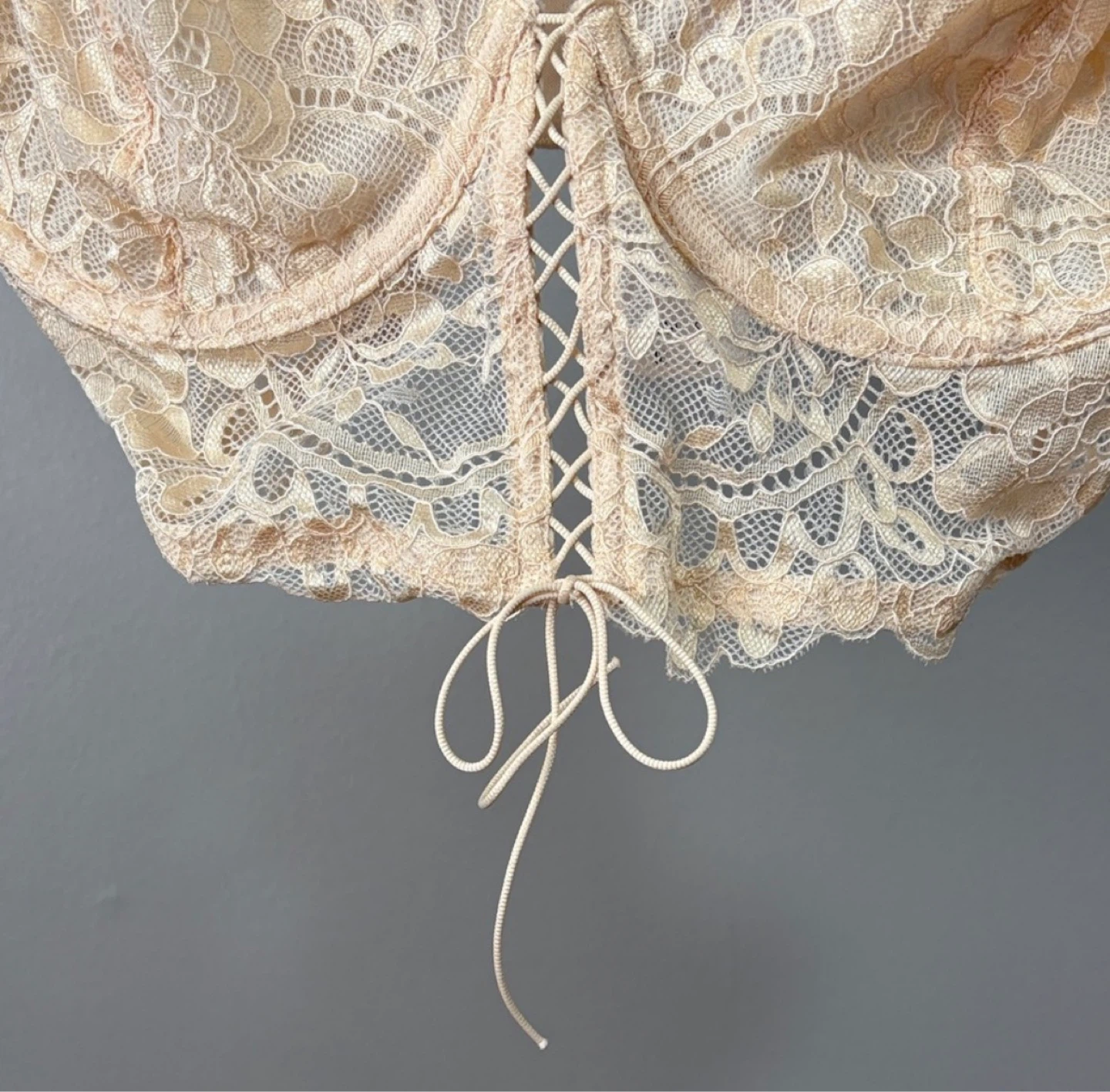 La SENZA Cream Lace Corset Bra 🤍 - photo 2