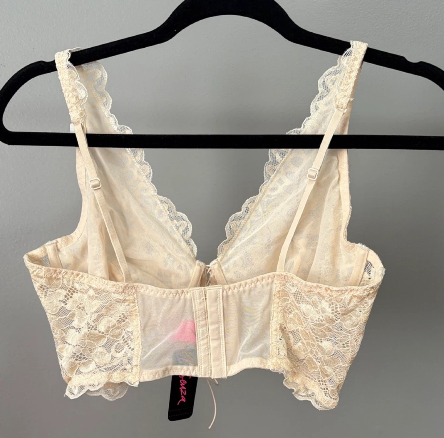 La SENZA Cream Lace Corset Bra 🤍 - photo 5