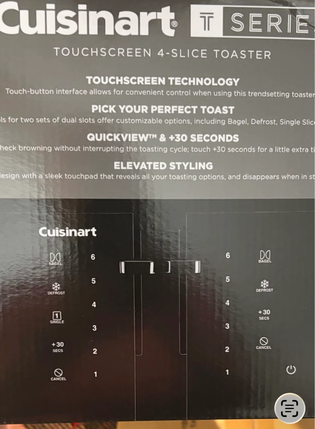 Cuisinart Four Slice Programmable Touch-less Toaster - photo 5