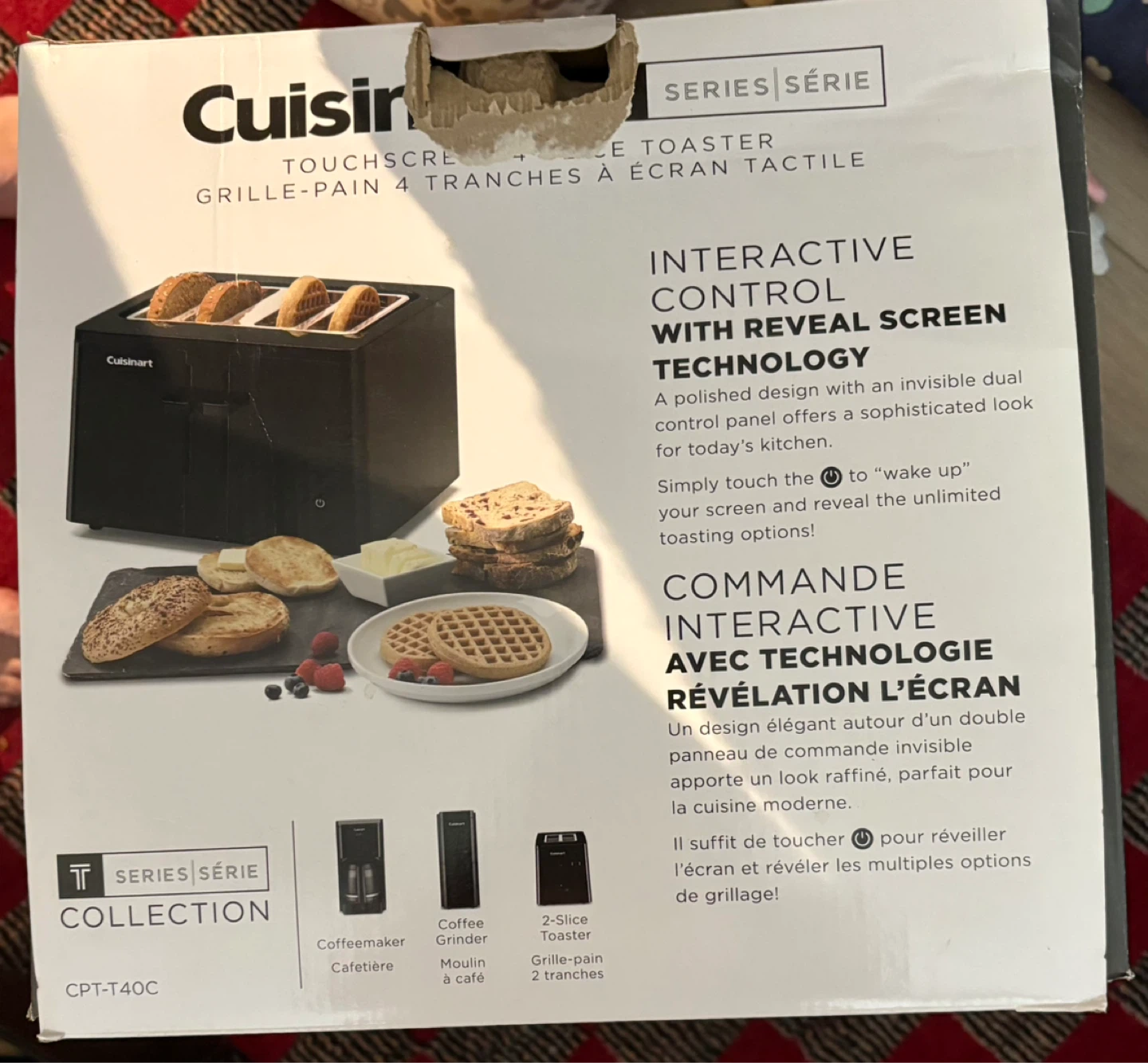 Cuisinart Four Slice Programmable Touch-less Toaster