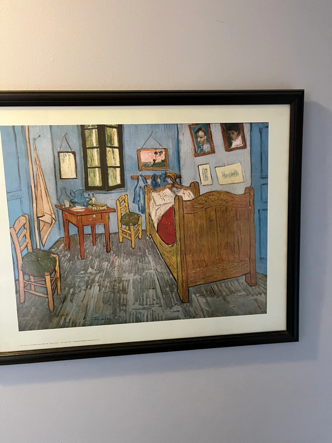 Vincent Van Gogh "Room at Arles" Print