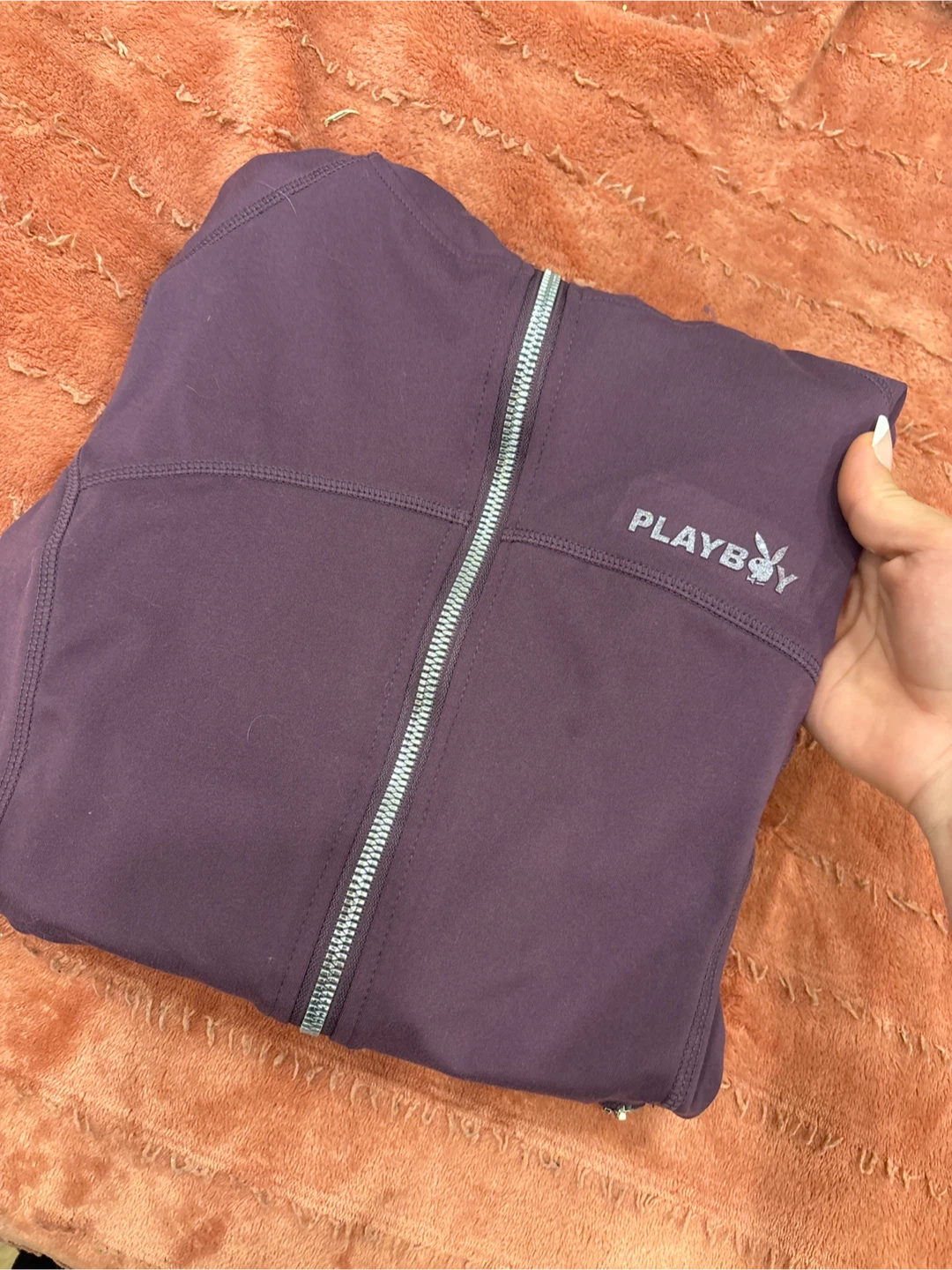 Playboy Zip-Up Jacket - Purple
