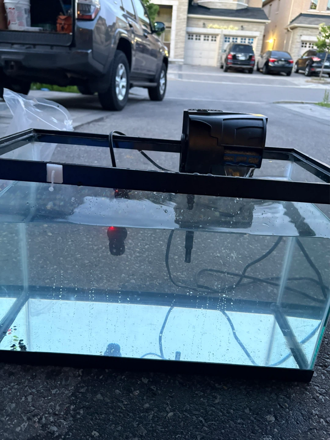 AquaClear 10 Gallon Aquarium with Filter and Heater - photo 3