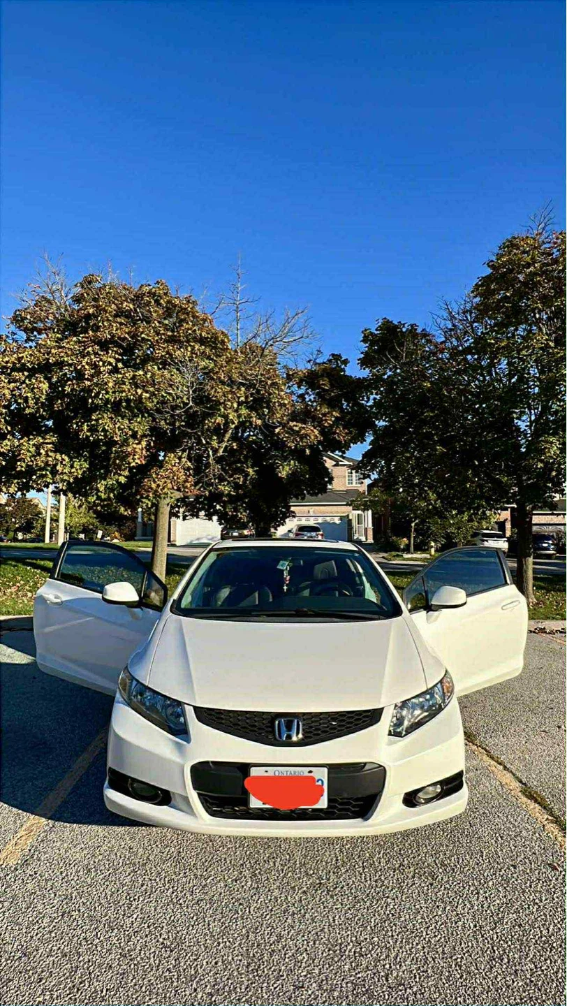 2013 White Honda Civic Coupe - photo 2