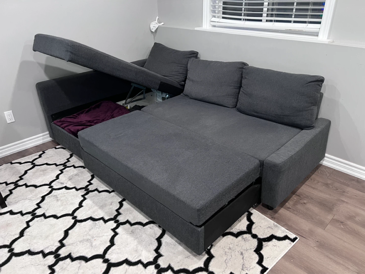Sofa (convertible + storage) - photo 5