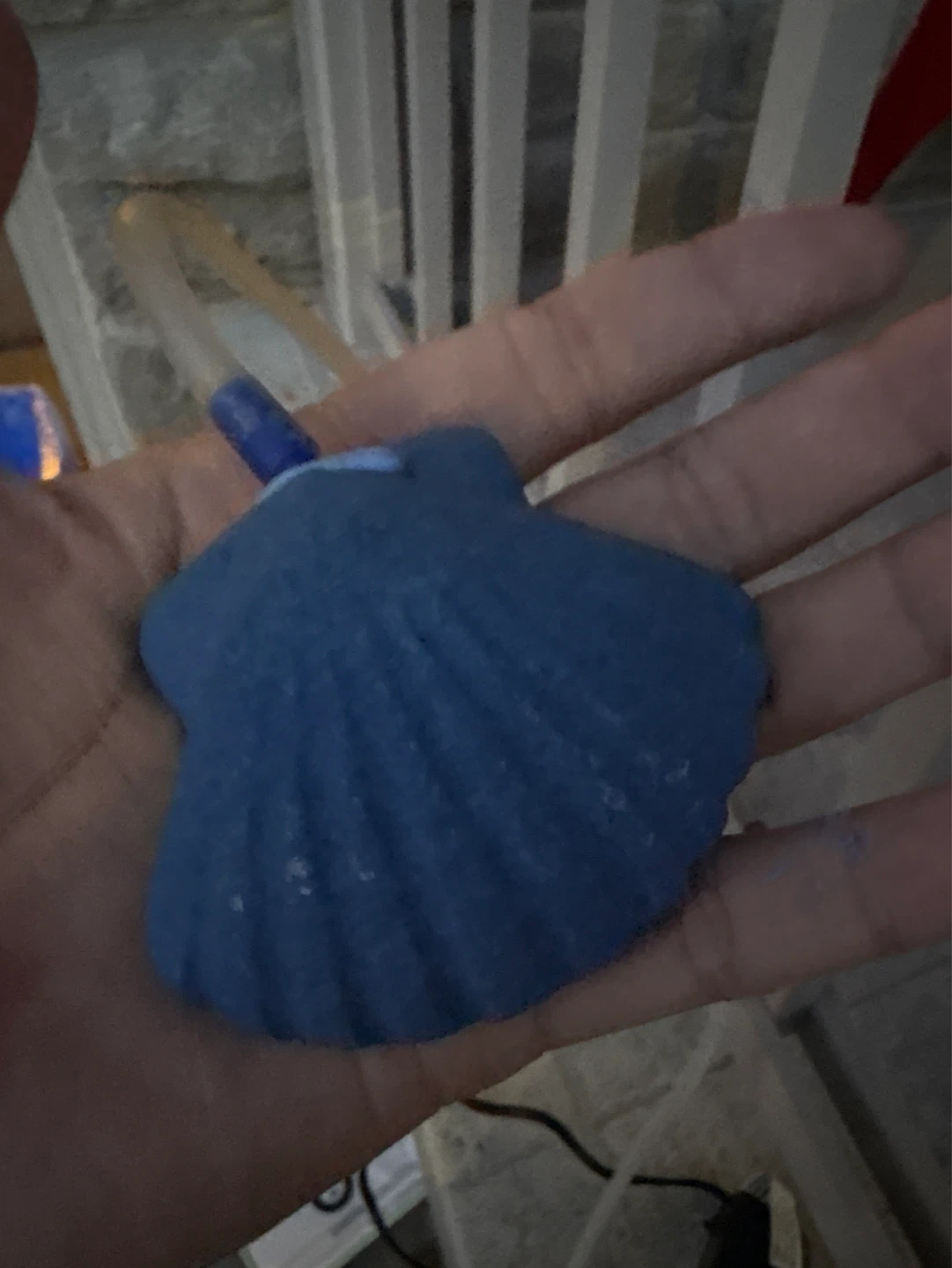 Blue Scallop Aquarium Air Stone with Pump - photo 2